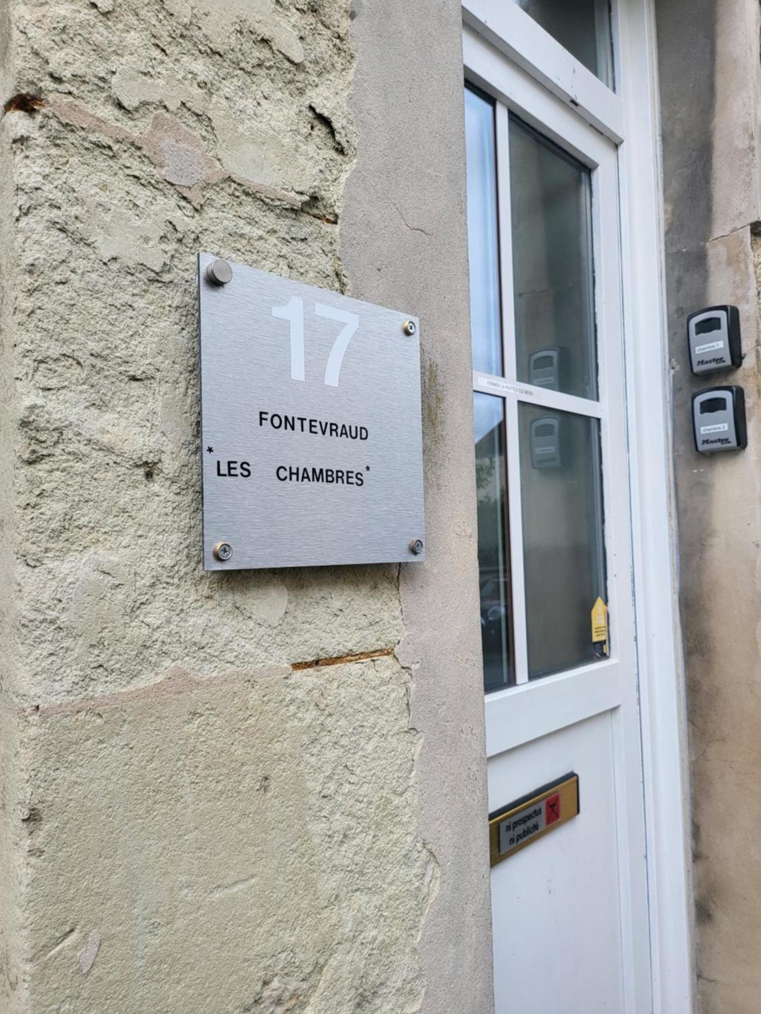 Fontevraud Les Chambres Exteriör bild